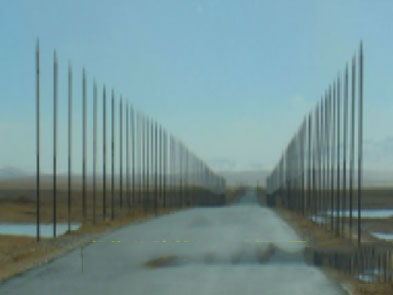 青藏公路热棒路基工程