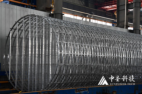 中圣装备制造公司承接的“福建漳州古雷炼化一体化项目百万吨级乙烯装置“折流杆高效换热器开车一次成功