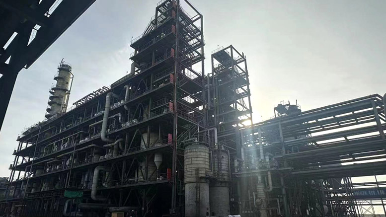 新疆协鑫4*20万吨冷氢化装置